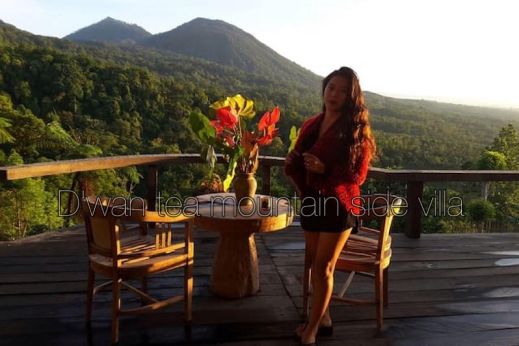Dwan Tea Mountain Side Bed and Breakfast Jatiluwih Eksteriør billede